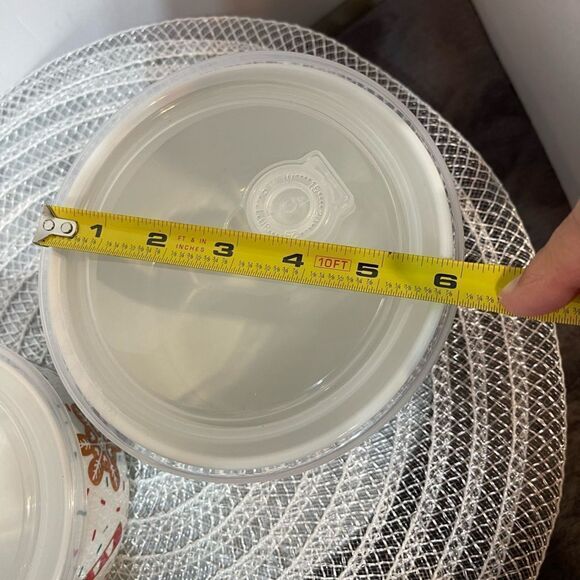 Disney Mickey Mouse ceramic bowls with vented lid set of 2 NWT - Picture 7 of 8